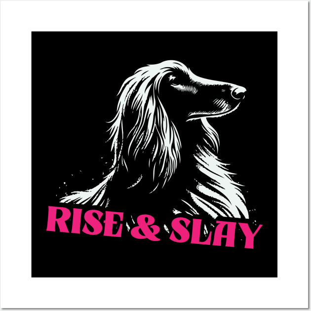 Rise & Slay Wall Art by Trendsdk